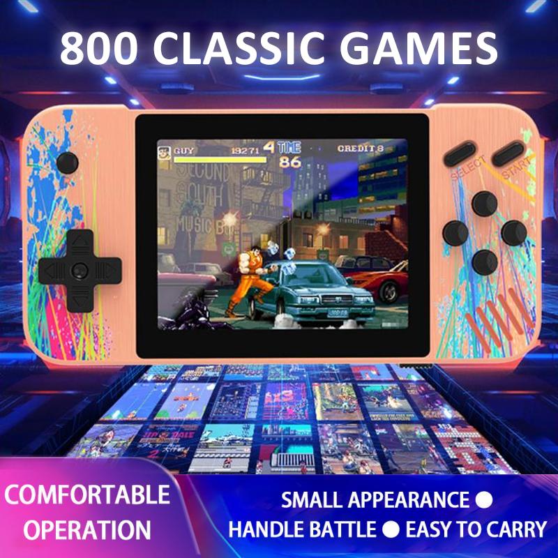 

Portable Game Players Handheld Console Build In 800 Retro Games Pocket Mini Player For Kids Gift Children