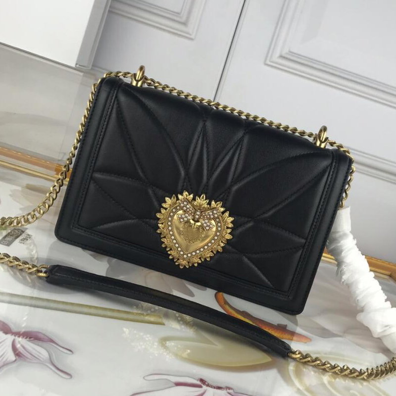 Crossbody Bag Handbag Evening Flap Messenger Bags Genuine Leather Jewelry Heart Flip Purse Chain Shoulder Strap Top Quality