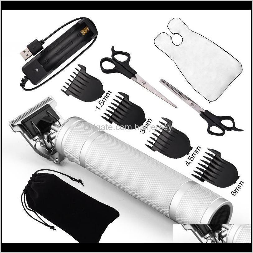 

Care & Styling Tools Products Drop Delivery 2021 Professional Barber Rechargeable Baldheaded Clipper Cordless Hair Cutting Hine Beard Men Tri