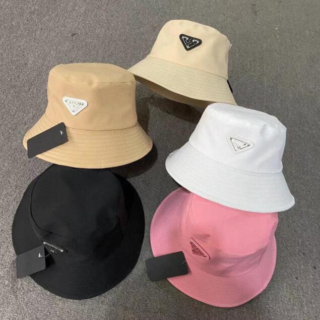 

2021 lastest Fashion brand designers Bucket Hat Cap for Men Woman Baseball Caps Beanie Casquettes fisherman buckets hats patchwork High Qual, Blue;gray