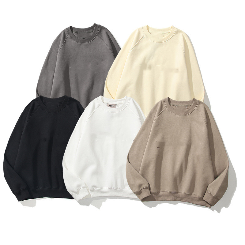 

European code loose hoodies true version 3M multiline reflection Official ESS high quality jumper Cuff letters reflective designer sweatshir, Desiccant