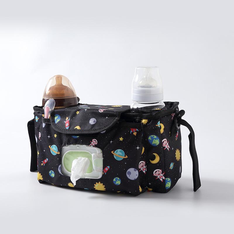 

Stroller Parts & Accessories Baby Carriage Bag Multi-function Hanging Born Convenient Car Sundires Storage Basket Organizer