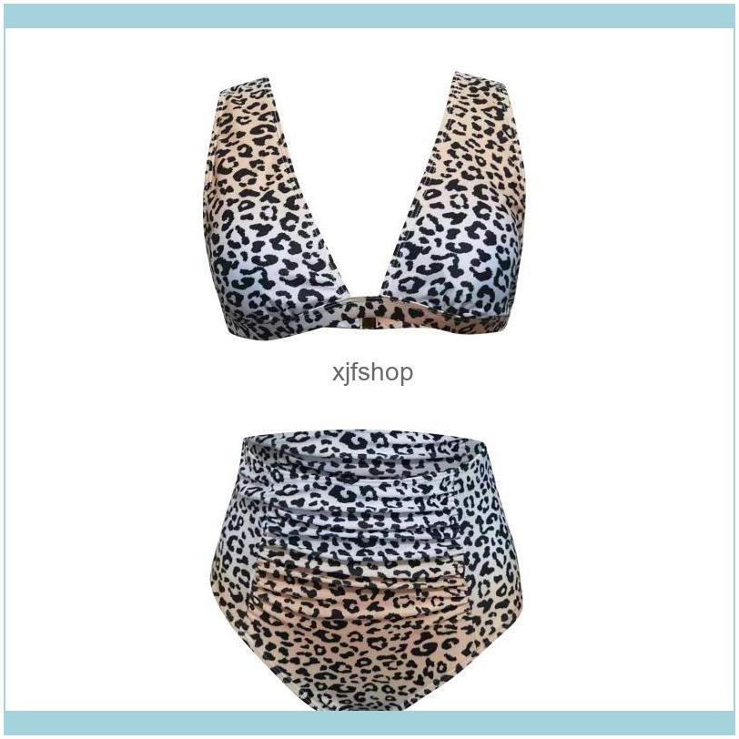 

One-Piece Suits Beach Equipment Water Sports & Outdoorswomen Multi Sexy Solid Color Printed High Waist Split Swimsuit Bikini Vacation Holida