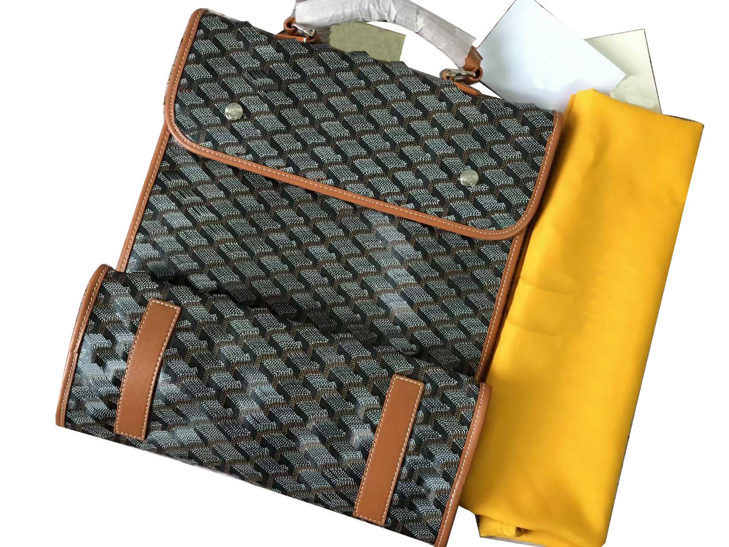 

Backpack Style Fashion Women's goya MEN bag School folding Highest quality Luxurys Designers Bags Envelope crossbody 32*14*37CM, No