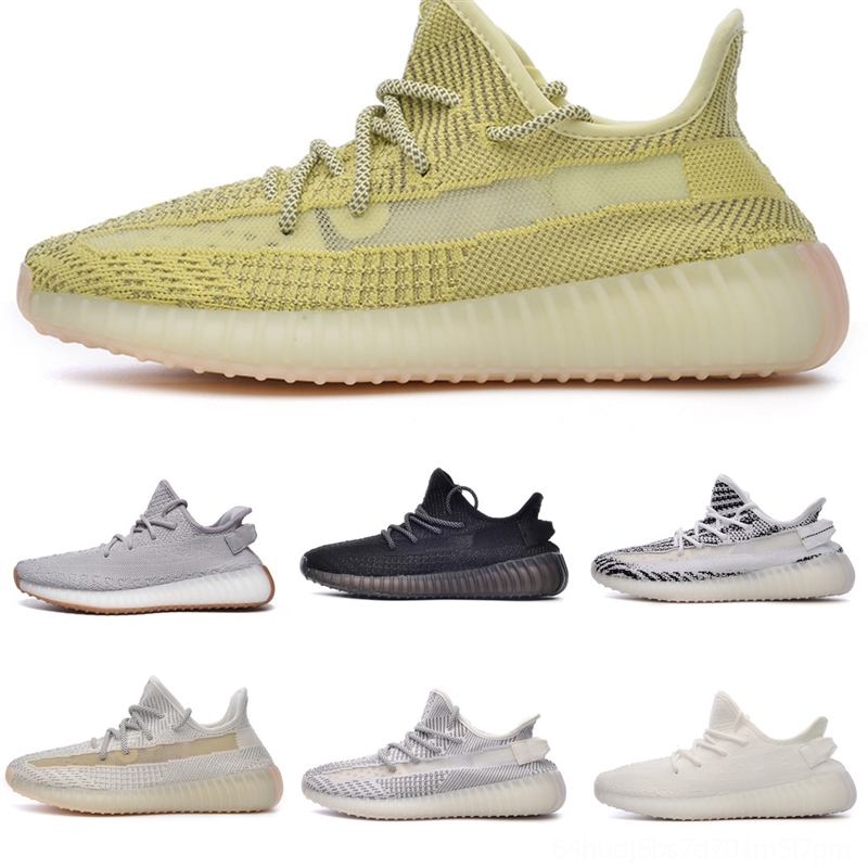 VYxgx Top Quality Running Shoes Cinder Ash PearAsriel Israfi 350 Tail Light Zyon Black Static Clay Bred Zebra Men Women Sport-image-699581738