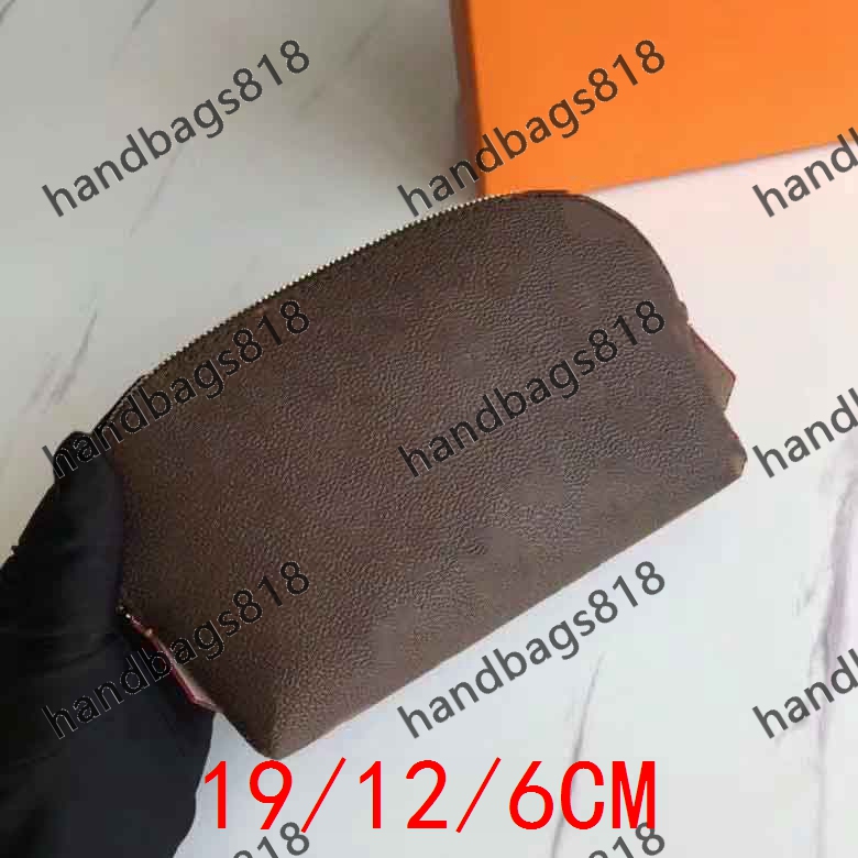 

Women Cosmetic bag famous bags makeup ladies toiletry purses Japanese and Korean small fresh 2021 daily commute pattern plaid flowers Solid color leather PU, Extra cost