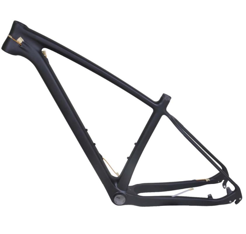 

Bike Frames Dengfu Bikes FM476 Full Carbon 27.5er Plus Mtb Frame Thru Axle 148mm BB92 UD Maglossy 650B, As pic