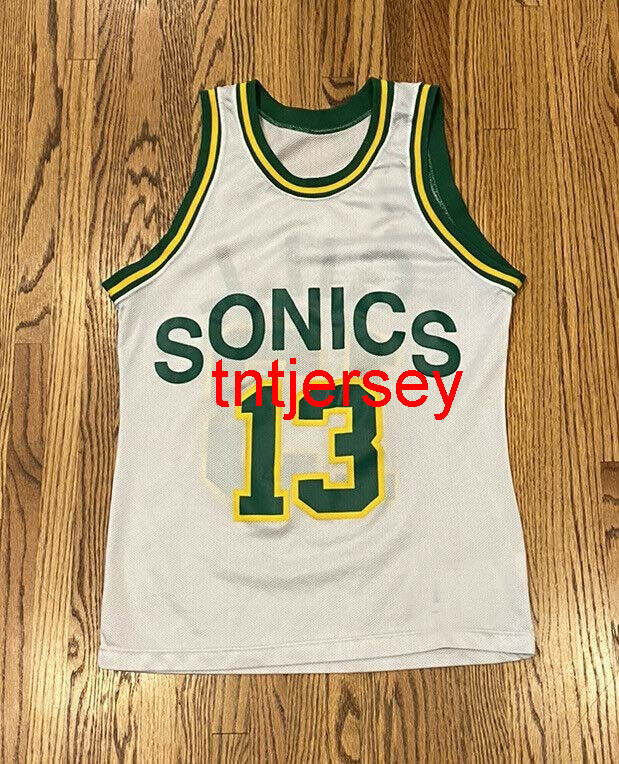

Stitched Kendall Gill Vintage 90s Champion Basketball Jersey Embroidery Size XS-6XL Custom Any Name Number Basketball Jerseys, Black