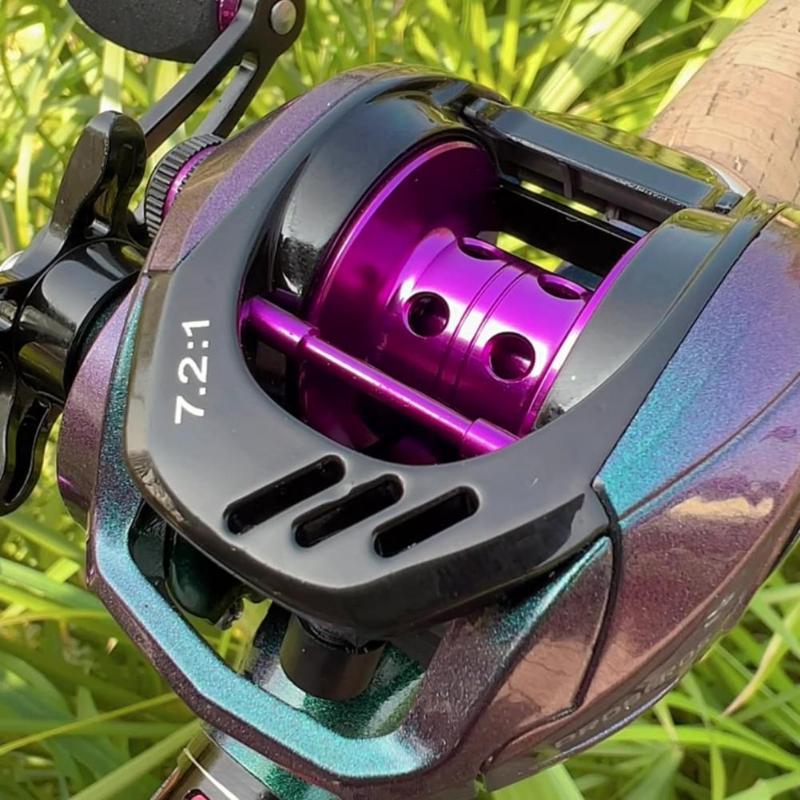 

Baitcasting Reels Metal Good Toughness Low-Profile Reel High Precision Wire Cup Angling Ultralight Fishing Tackle