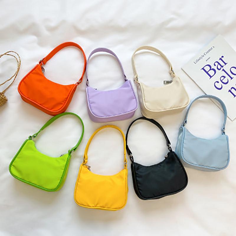 

INS Korean Mother And Me Kids Toddler Girls Handbags Purse Spring Summer Designer Children School One-shoulder Bags, Black