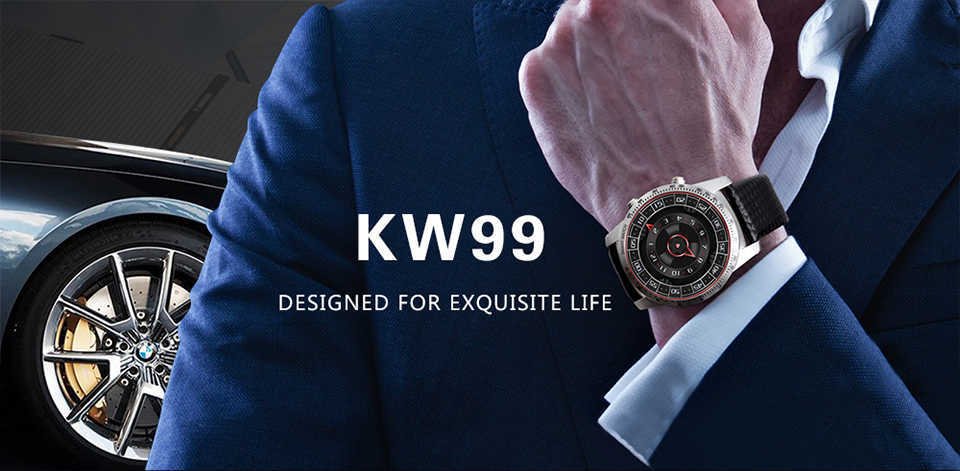 KingWear KW99 Silver Smart Watch Phone Sale, Price \u0026 Reviews | Gearbest
