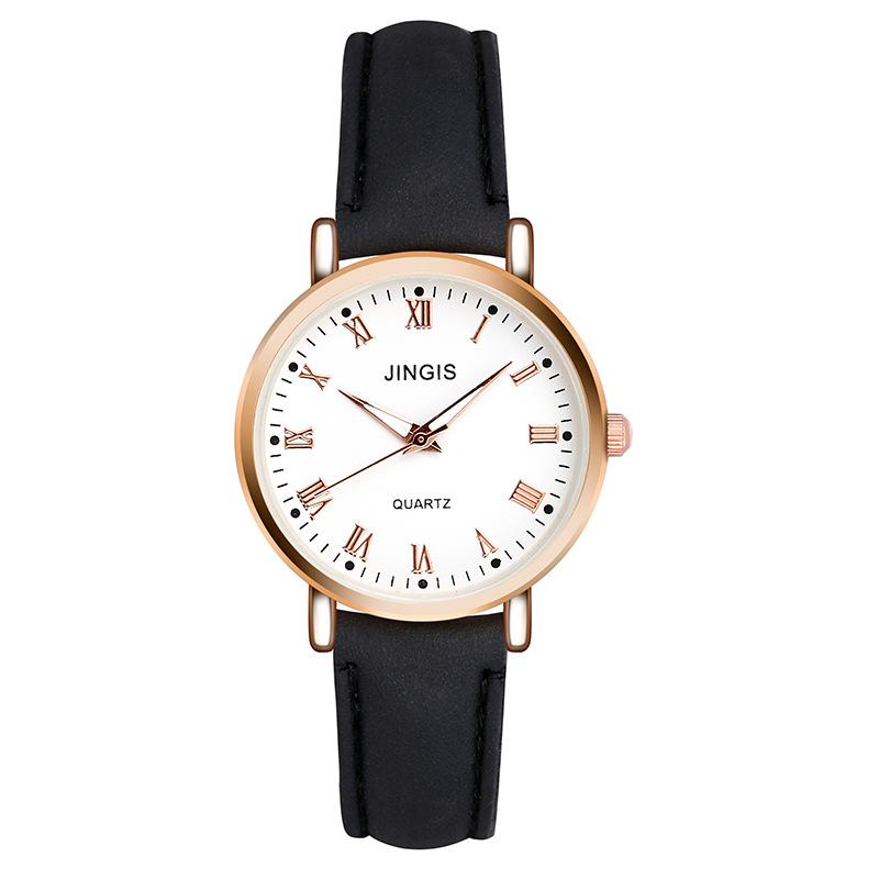 

Wristwatches Fashion Quartz Watch For Women Wrist Watches Simple Clock Ladies PU Leather Band Daily Wear Accessories