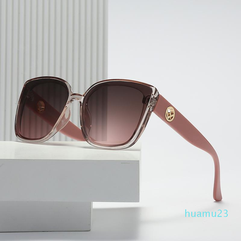 

2021 New Fashion Lady Oversize Square F Sunglasses Women Men Small F Glasses Gradient Sun Glasses Female UV400 32002