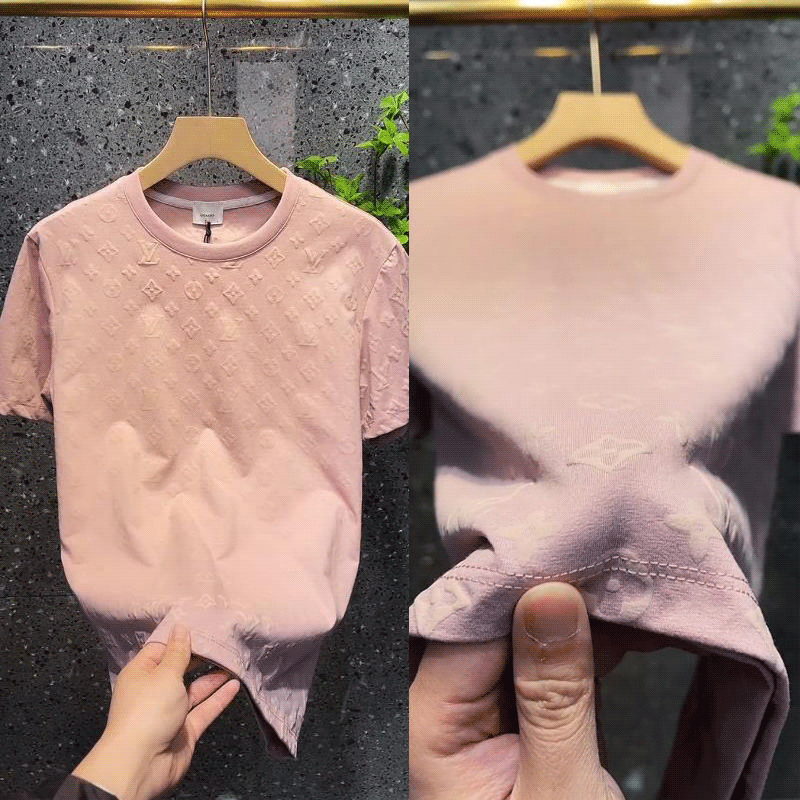 

Luis Vitton Fashion men casual T shirts Mens Designer clothes Man France Street Shorts Sleeve Clothing Tshirts Asian Size -5XL, Size chart