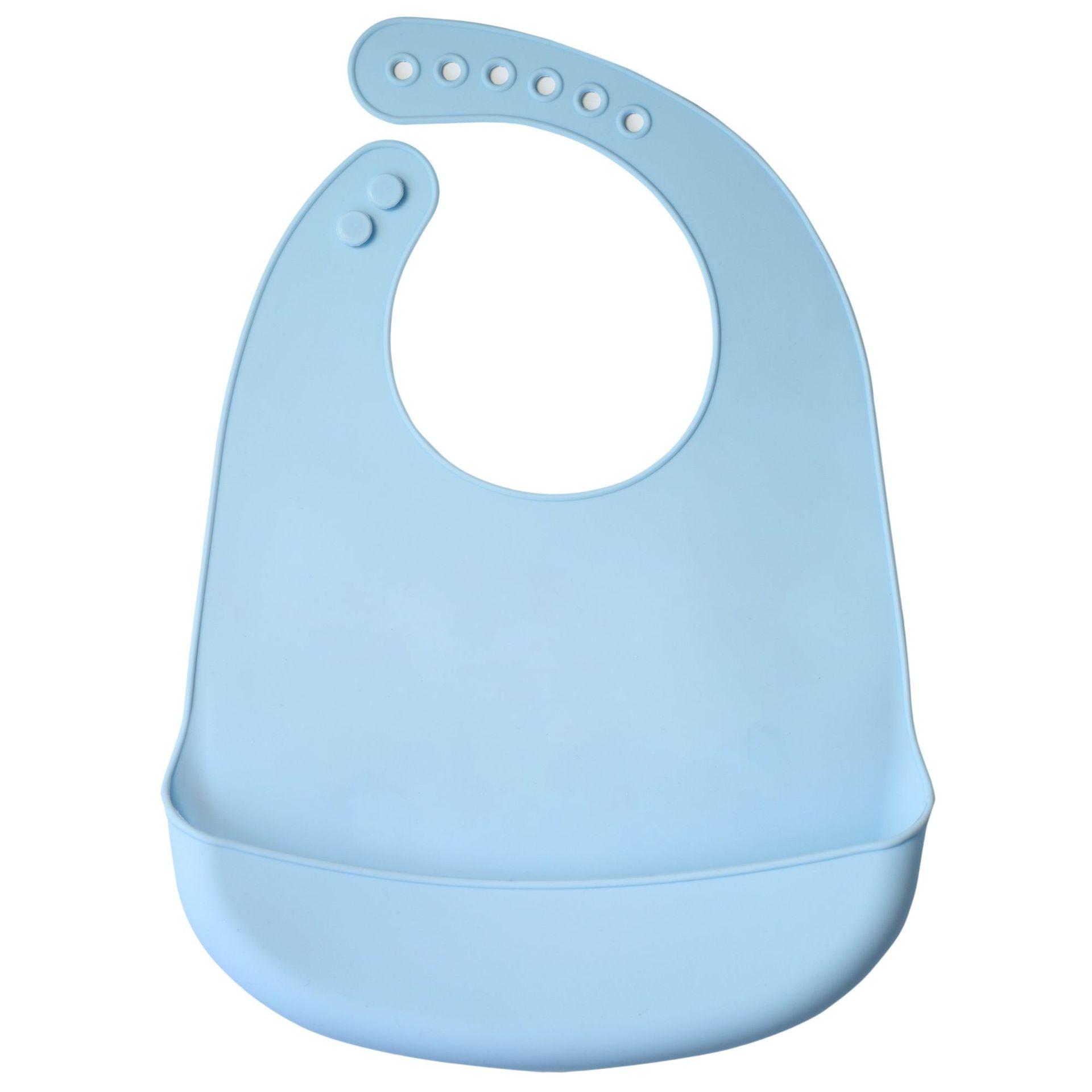 

Baby bib waterproof children's infant silicone baby feeding bib saliva adjustable Burp Cloths