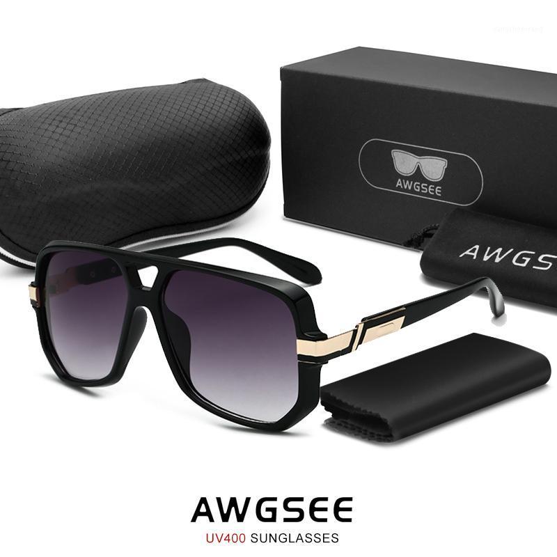 

Sunglasses 2021 Advanced Brand Designer Men Luxury Square Sun Glasses Vintage Shades Male UV400 Eyewear Gafas De Sol Hombre