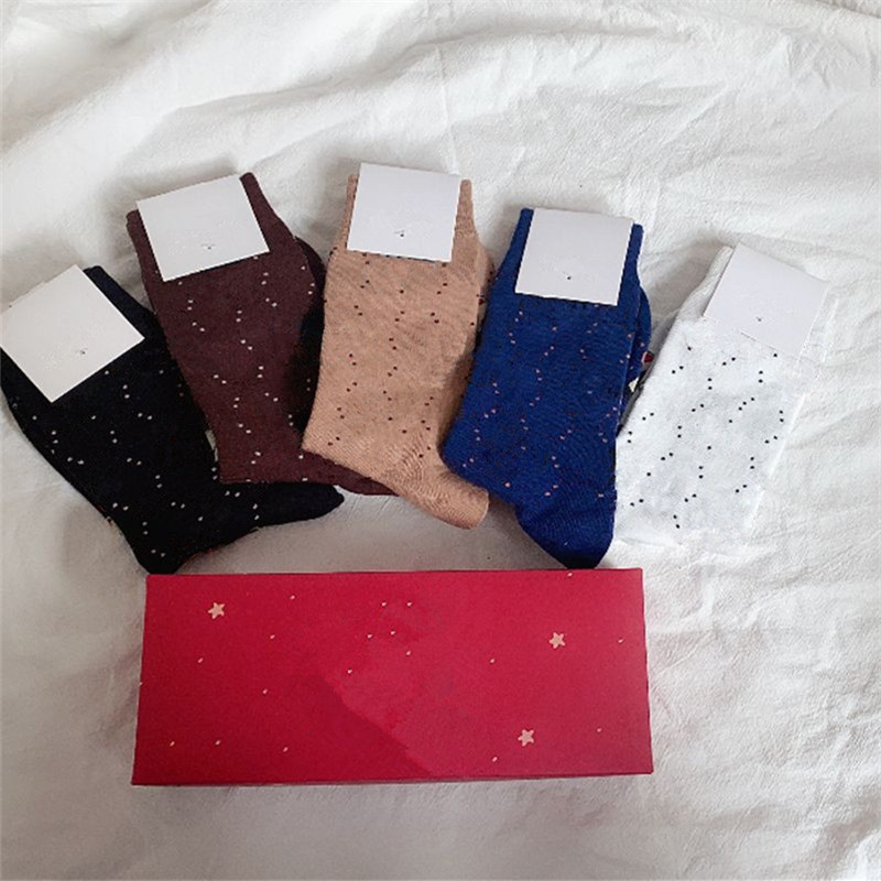 

Lovely Mouse Sock with Box Classic Letter Socks for Gifts Fashion Animal Sock Stockings Girls Socks Skateboard Sock Hosiery, Colors mixed