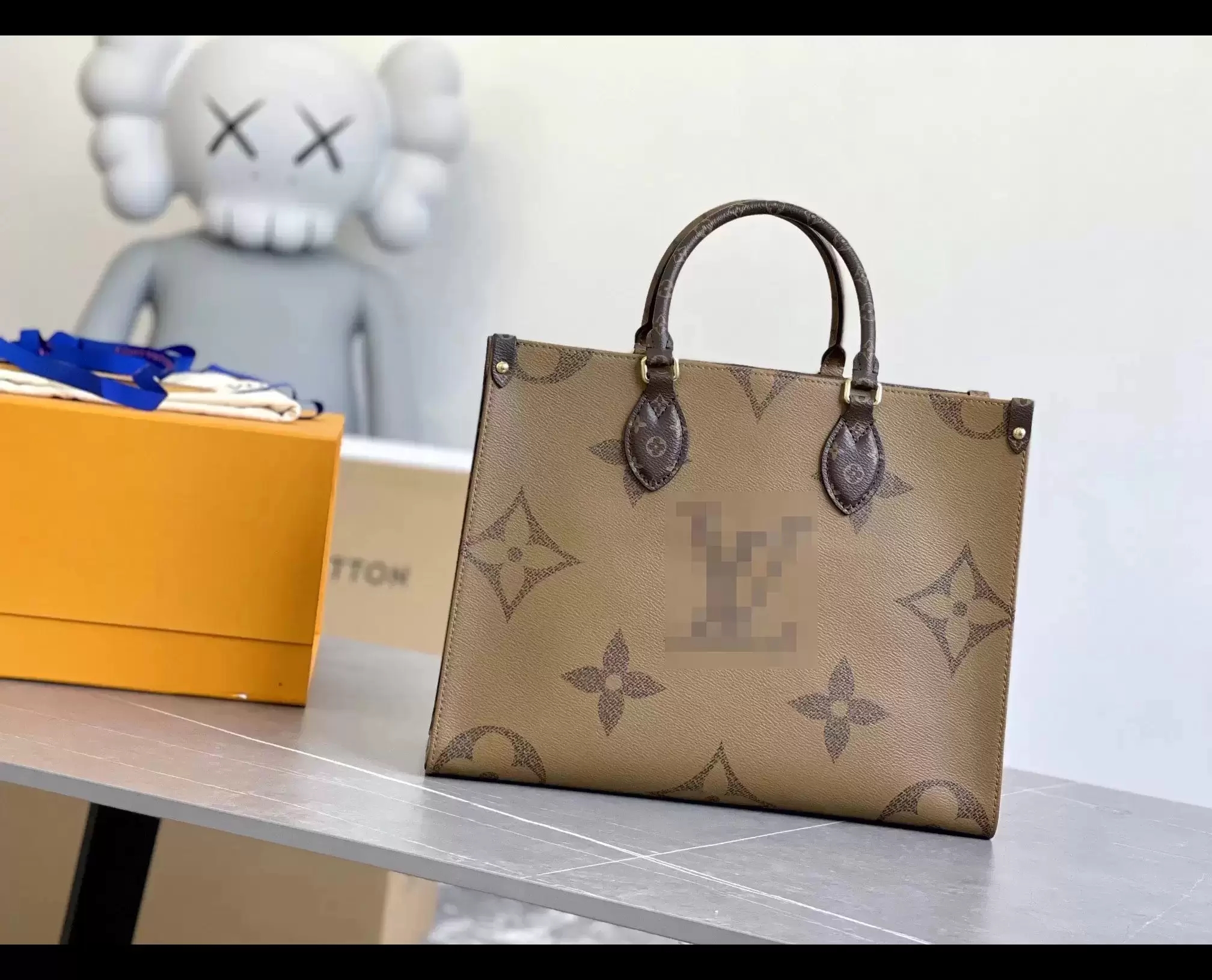 

GGLVLouisVitton YSLVUTTON Women Fashion Bag Tote Designer Handbags Genuine Leather Onthego Handbag Messenger Shoulder Pockets Totes Cosmetic Bags, Brown