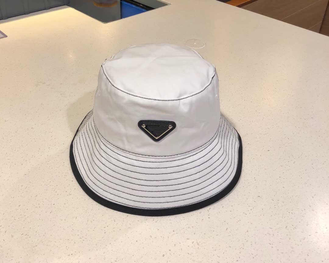 

Beanie/Skull Caps Classic Bucket Hat Beanies Designer Sun Baseball Men Women Outdoor Fashion Summer Beach Sunhat Fisherman's Hats, White