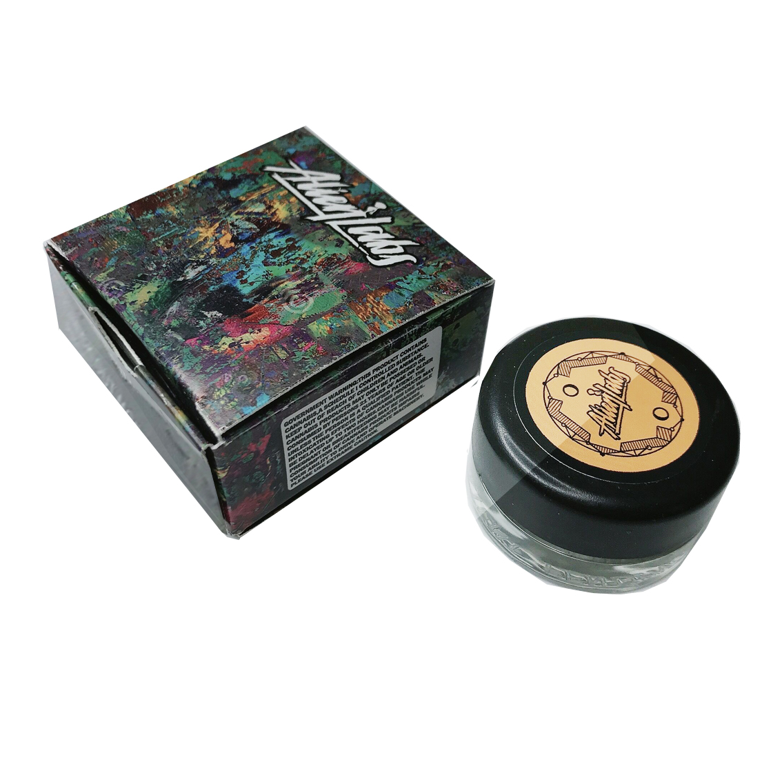 

THCa Diamond Sauce Battle Alien Labs Concentrate Containers 6ml Badder Crumbler jar