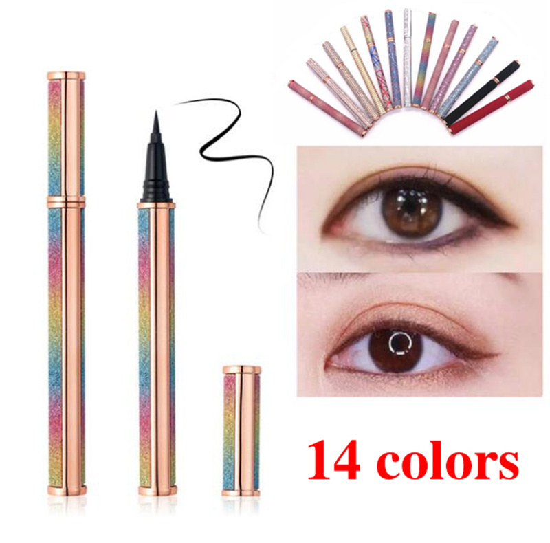 

False Eyelash Magic Self Adhesive Liquid Eyeliner Glue Pen for Mink Eyelashes 2 In Glue-free Long Lasting Waterproof Eye Liner Pencil to Wea