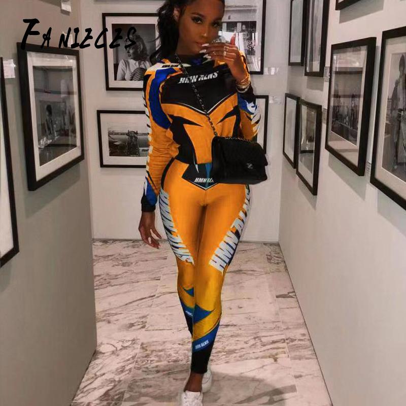

Summer Autumn 2 Piece Set Women Sweatshirt Top Pants Bikers Suit Green Two Overalls Tracksuit Outfits Sportwear Women's Tracksuits, Gray