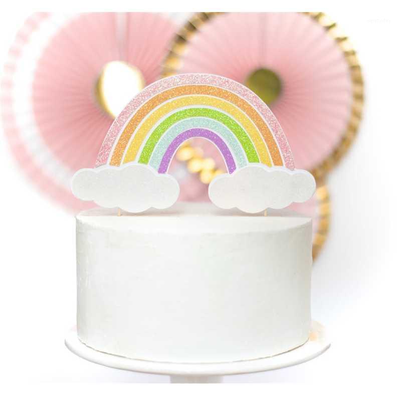 

Party Decoration Pastel Rainbow | Custom Cake Topper Colorful Birthday