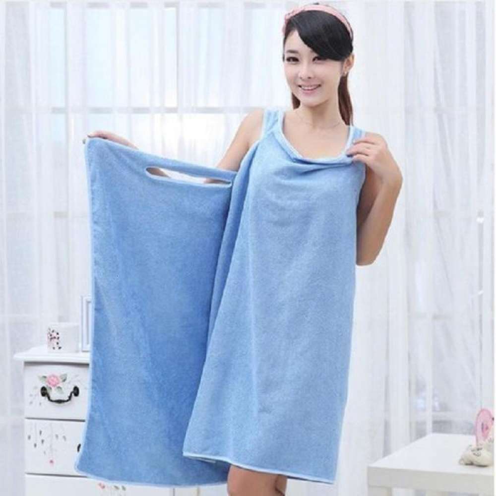 

Magic can wear bath towel soft skin friendly bathrobe lovers big bow Bath skirt