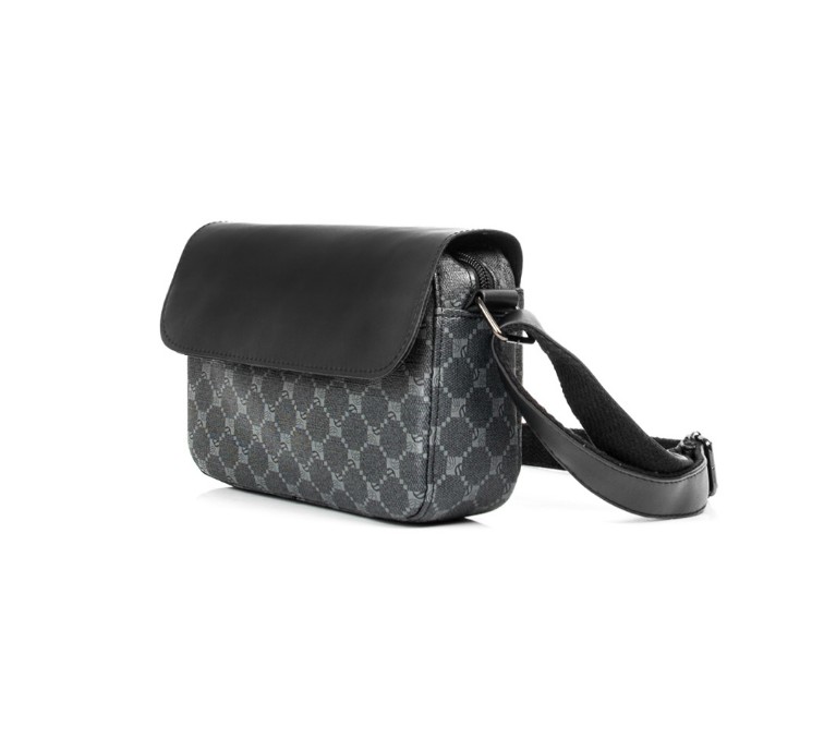 

Fashion Printed Chest Bag Men Leather Male Cross Body Sling Shoulder Flap Zipper Men/Women CrossBody Bags For Printint letter