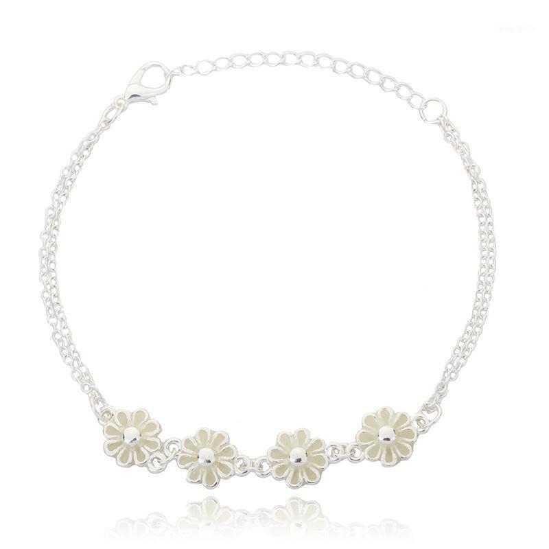 

Link, Chain Luminous Flower Pendant Bracelets For Girls Elegant Bracelet Lover Bangles Party Fashion Female Jewelry Gifts1