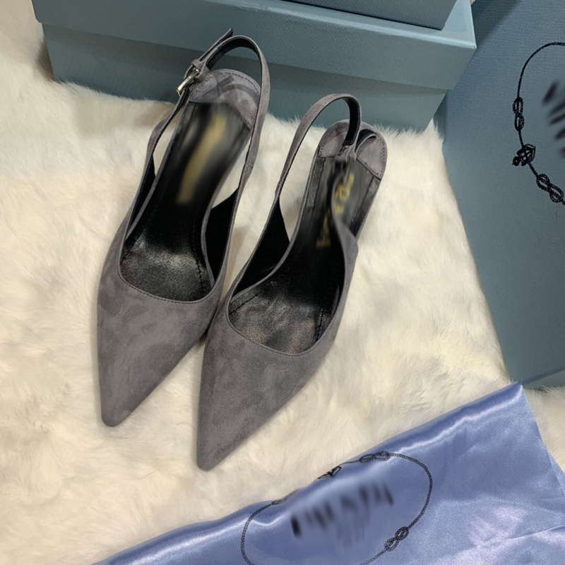 

2021 Good Quality Fashion Women Luxurys Designers Shoes Designer Sandals Womens Luxury High Heels Sandal Dress Shoess With Box Size 35-41 -H379, Purple