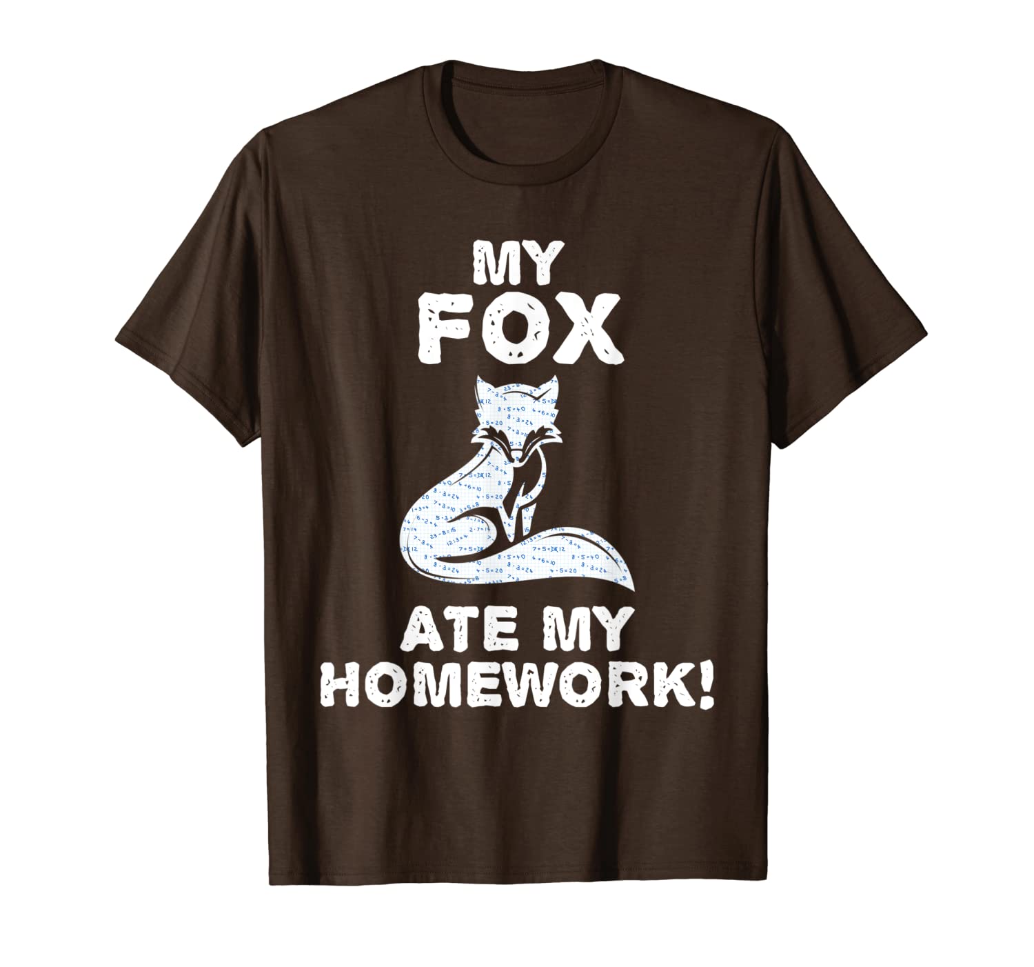 My Fox Ate My Homework Prairie Vixen Back To School Kid T-Shirt-image-699865760