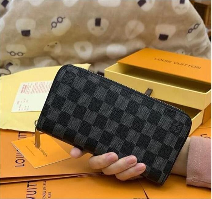 

2021 Brands LV LOUIS Bag VITTON Long Single Zip Wallet Fow Women And Mens Classic Evening Bag Clutch Handbag Luxury Card, Red;black