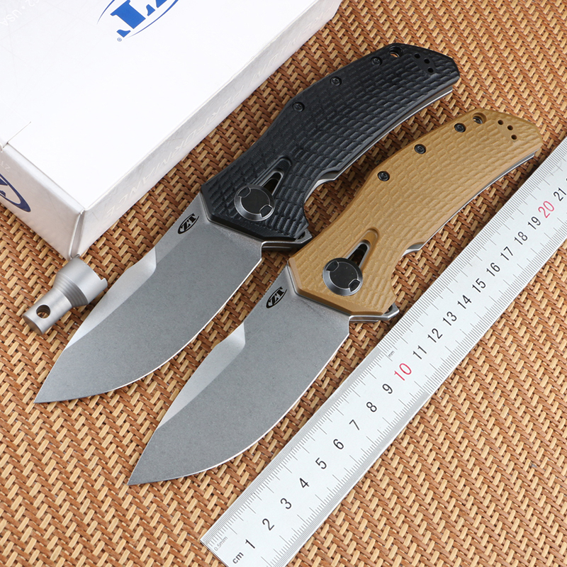 

Green thorn 0308 quick opening foding knife D2 titanium aoy + G10 camping outdoor fruit knife utiity knife EDC too