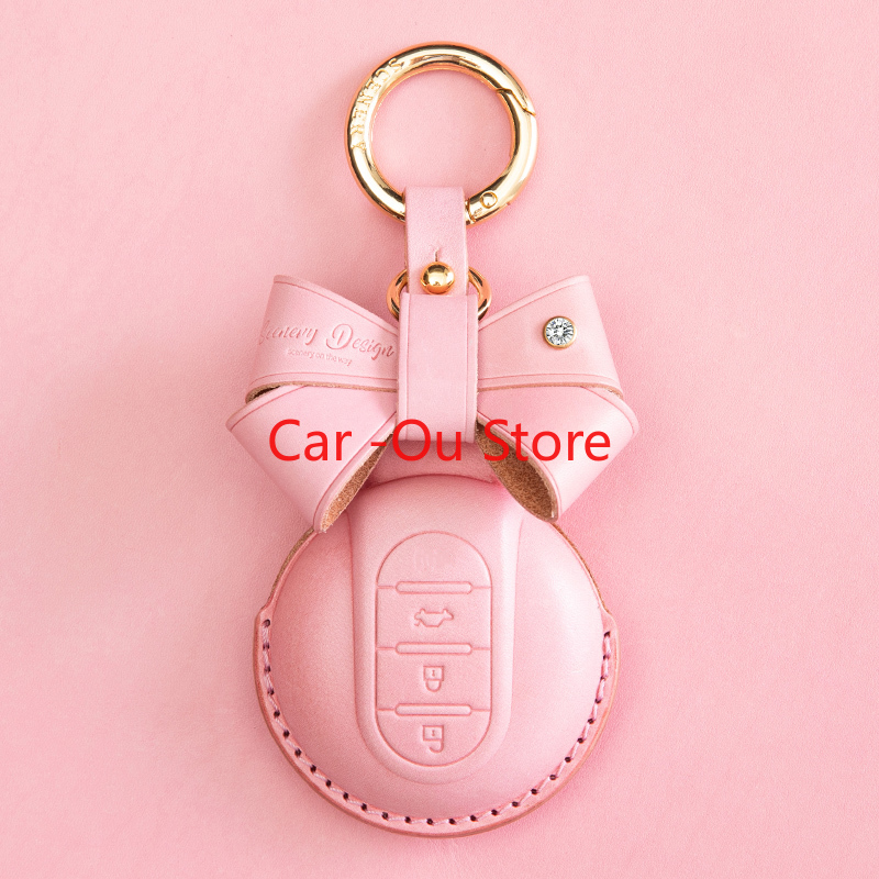 

KEY CASE For Mini One Cooper F56 F54 F55 Smart Key Keyless Remote Entry Fob Case Cover For Girls