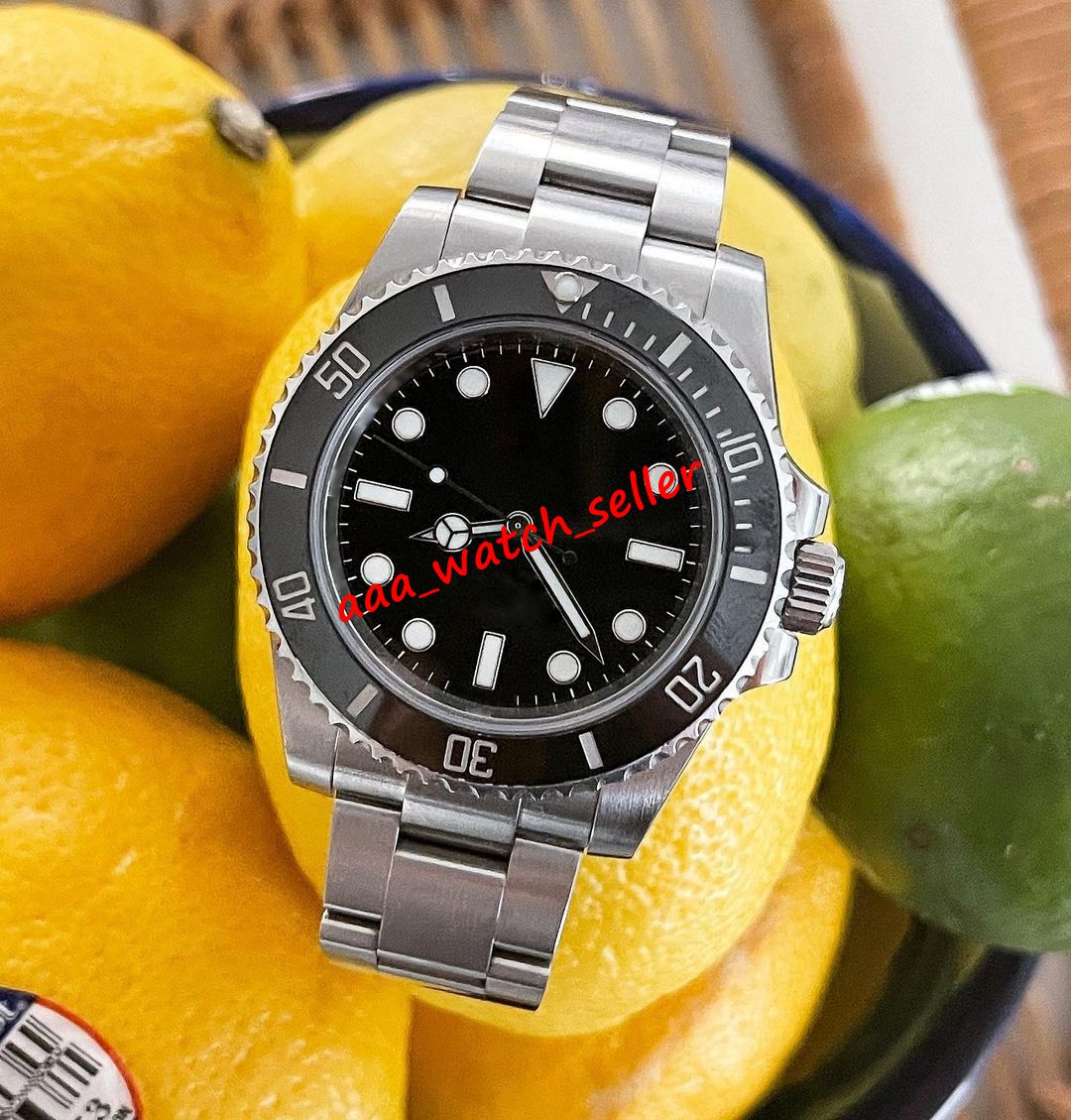 

3 Styles BP Factory Master mens Luxury watches 40mm 116610 114060 116610LV ceramic bezel DG 2813 automatic movement 316L SS luminous sapphire sport wristwatches, 114060--no date