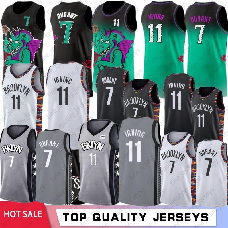 

NCAA 7 Kevin Durant Kyrie 11 Mens Irving College Basketball Jerseys Victor 4 Oladipo 31 Miller R.J. 9 Barrett In Stock S-XXL, Black