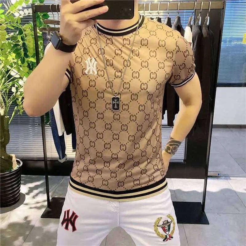 

LVLOUIS VITTON Print T Shirt Skateboard Cool TShirt Men Women Cotton Short Sleeve Tee, White;black