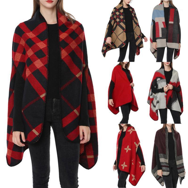 

Women's Jackets Womens Tassels Knitted Cashmere Ponchos Shawl Cardigan Sweater Jaqueta Feminina Chaqueta Mujer De Roupas QB2