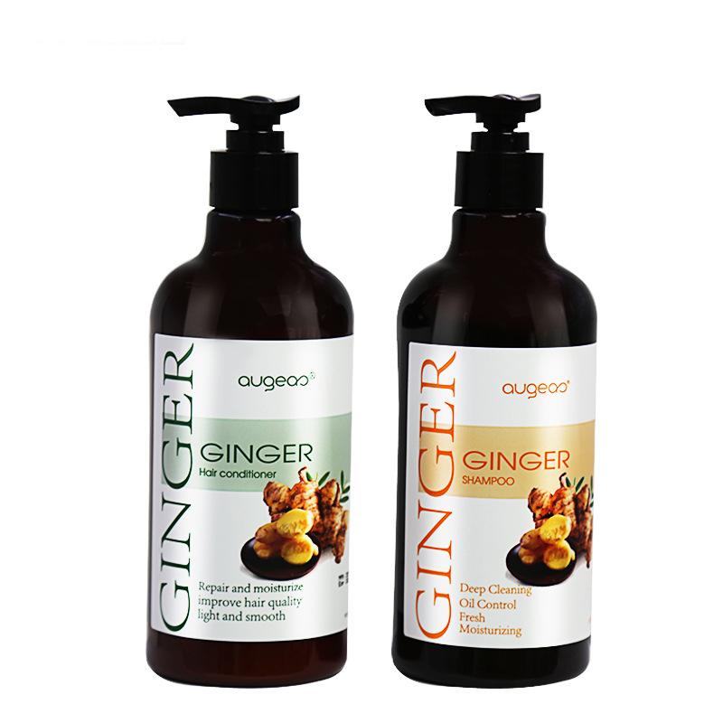 

Herbal Ginger Hair Shampoo Conditioner No Silicone Oil Anti Dandruff Anti-Itching Cleansing Oil Control Hair Scalp Treatment