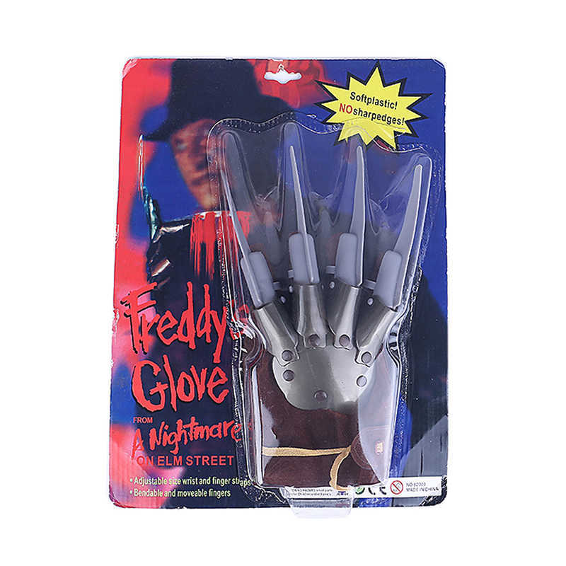 

Freddy Krueger Gloves Wolverine Ghost Claw Gloves Halloween Masquerade Show Men's Props P0830