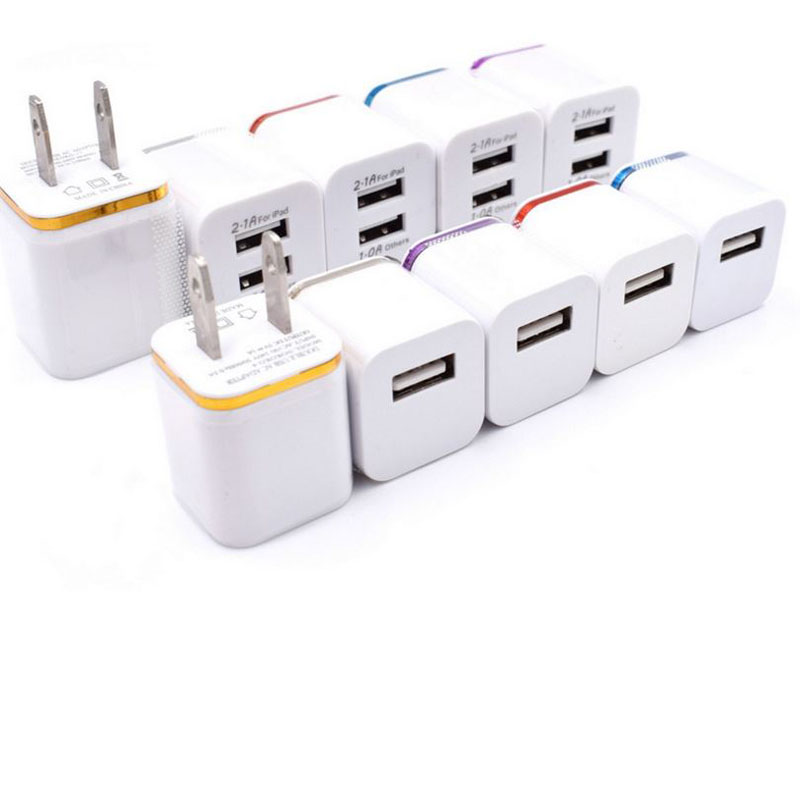 

Dual USB Wall Charger US EU Plug 2.1A AC Power Adapter for Samsung Galaxy Note LG Tablet