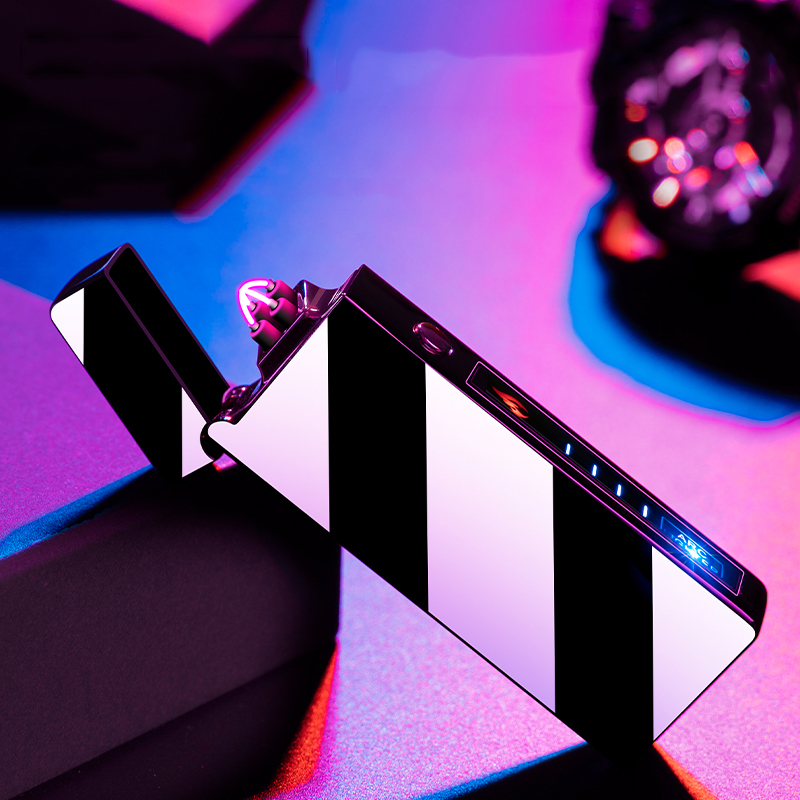 

Dua ARC Eectric ighter USB Rechargabe Pasma Cigarette ighter For Smoking Windproof Fameess ighter