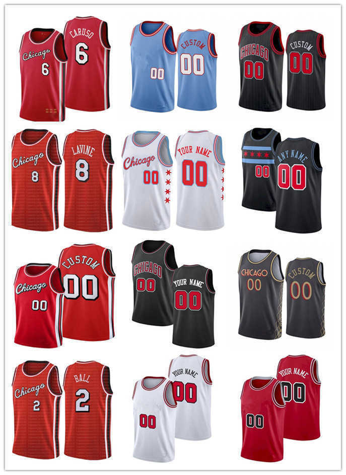 

75th Custom Chicago's MEN Bulls's Jersey Womn Youth 19 Marko Simonovic 25 Tyler Cook 7 Troy Brown Jr. 22 Alize Johnson Basketball Jerseys, Black;red