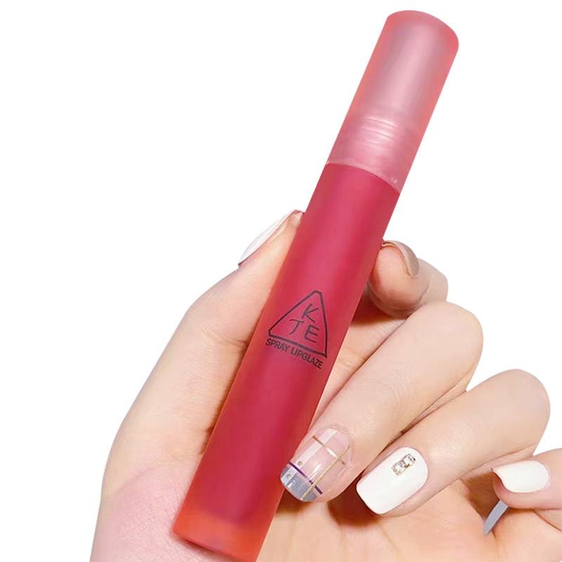 

Lip Gloss KTE Glaze Velvet Lipstick Matte Mirror 6 Colors Long Lasting Makeup Red Tint Women Beauty Cosmetic TSLM1, 06