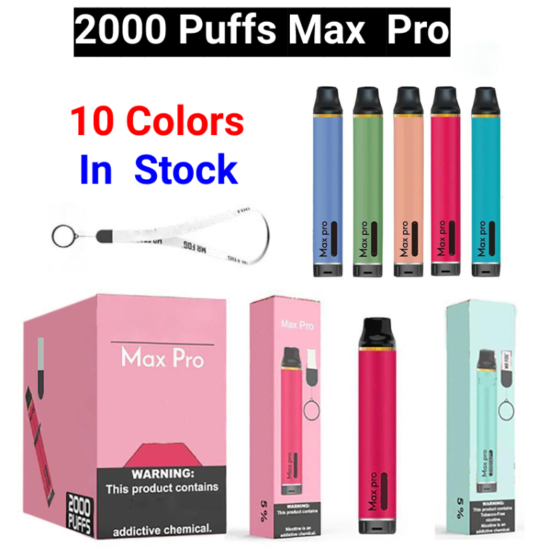 Disposable E Cigarette Foge Max Pro 2000 4500 Puff Bar 10 Colors 1100mAh Vape Battery 8.0ml Prefilled Cartridges Pod Device Kit Rebel Edge N-Bar-image-741862118
