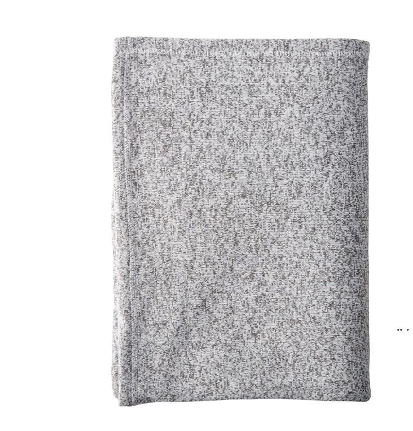 

Home Textiles Sublimation Blankets 50*60 Gray Thermal Transfer Blanket Customize Blank Rugs DIY Sofa Cover Soft Carpet