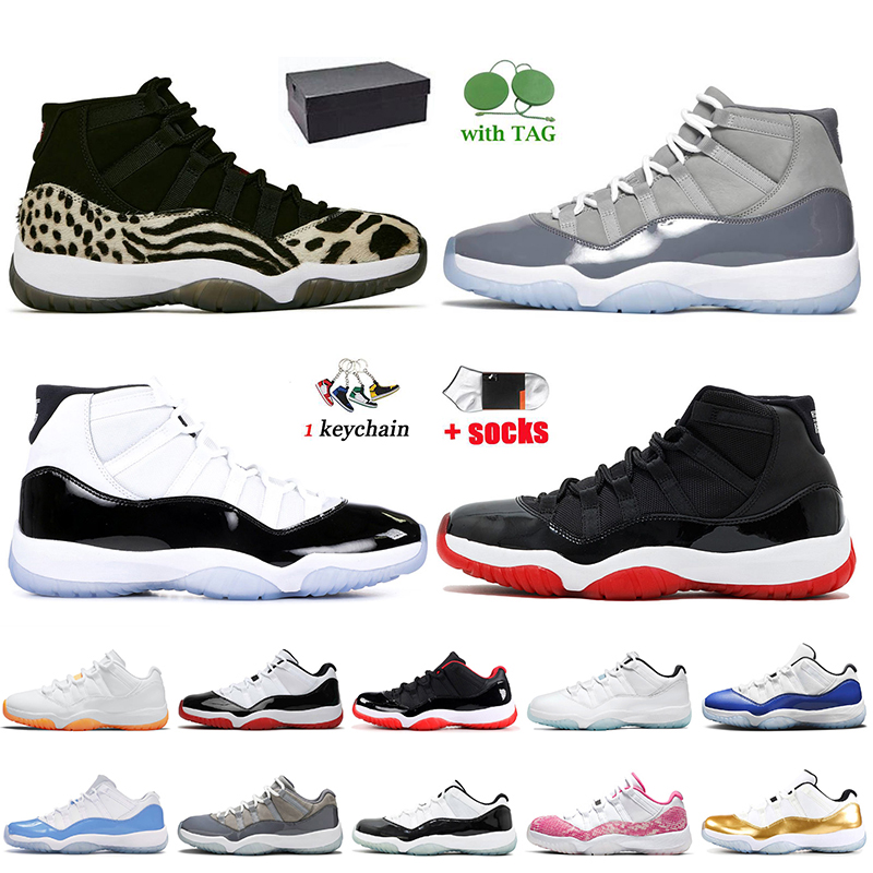 

Women Mens 11s Jumpman 11 Basketball Shoes Animal Instinct Cool Grey Concord Bred Jubilee 25th Anniversary Space Jam Cap and Gown Snakeskin Trainers Sneakers, C44 blue 36-47