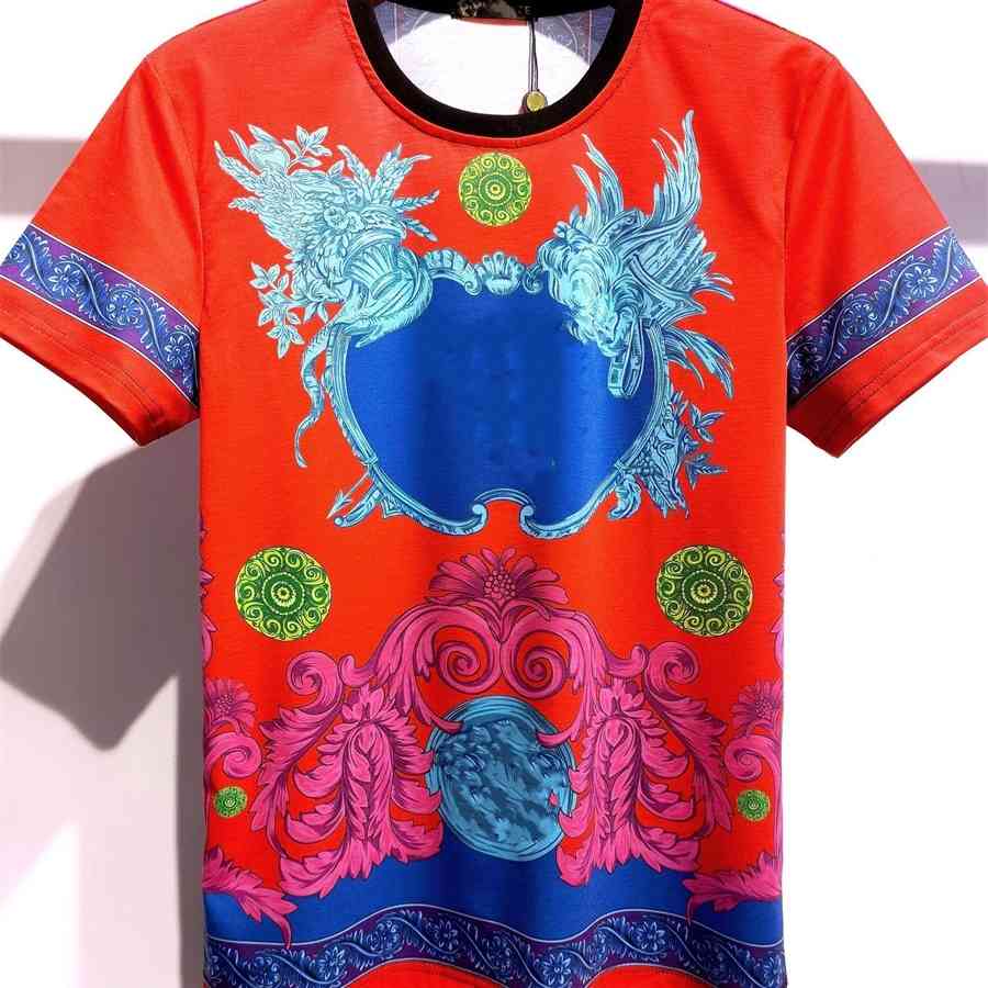 

2021Summer new trendy brand men's T-shirt breathable comfortable and fashionable all-match00102, White;black