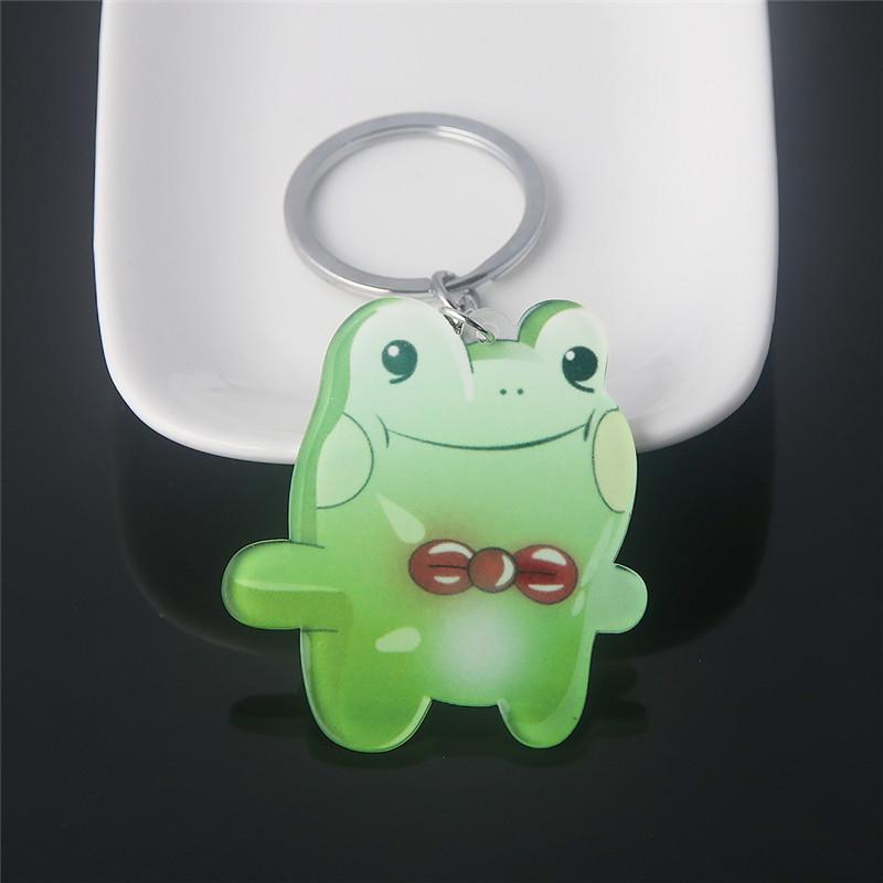 

Keychains Fashion Anime Killing Stalking Acrylic Keychain Sangwoo Yoonbum Frog Key Chain For Women Men Kids Cute Christmas Gift Jewelry